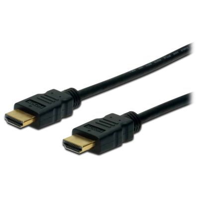 Кабель DIGITUS HDMI (M/M), High speed/Ethernet, 2м, чорний