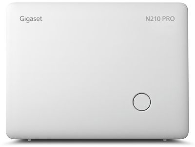 Базова станція DECT Аналогова Gigaset N210 PRO, FXO port, DECT/GAP, Блок живлення, до 2 паралельних
