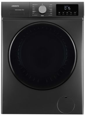 Пральна машина ARDESTO фронтальна Black Mars, 8кг, 1200, А, 55.5см, дисплей, пара, інвертор, сірий