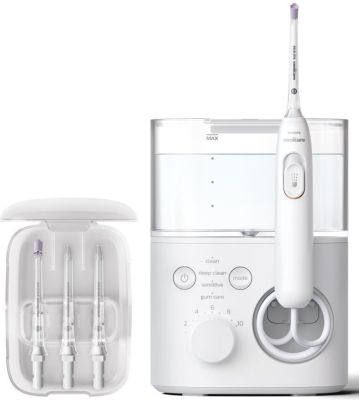 Іригатор Philips стаціонарний Sonicare Philips Sonicare Power Flosser 7000, чаша 600 мл, від мережі