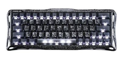 Клавіатура магнітна GravaStar Mercury V60 Pro 60keys, UFO Magnetic Gaming, 8K, USB-A, RGB, Cyber Fro
