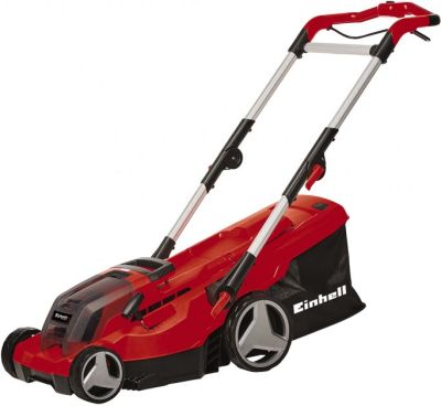 Газонокосарка акумуляторна Einhell PXC GE-CM 36/37 Li 36В(18+18) 37см 45л 25-75мм 14.3кг без АКБ та