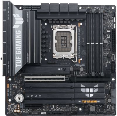 Материнcька плата ASUS TUF GAMING B860M-PLUS WIFI s1851 B860 4xDDR5 M.2 DP HDMI USB Type-C Wi-Fi BT