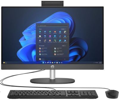 Комп'ютер персональний моноблок HP 240-G10 23.8" FHD IPS AG, Intel U5-125U, 16GB, F512GB, UMA, WiFi,