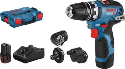 Шурупокрут-дриль акумуляторний Bosch Professional GSR 12V-35 FC 18В 2х3.0А·год 20·350Нм 0·1750об/хв