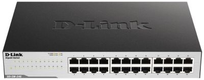 Комутатор D-Link GO-SW-24G 24xGE, Desktop, Некерований