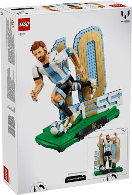 Конструктор LEGO Editions Football Ліонель Мессі — легенда футболу