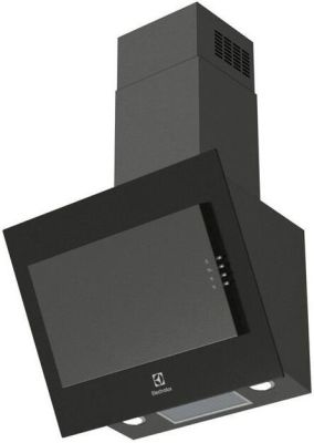 Витяжка Electrolux вертикальна, 60см, 600м куб год., чорний