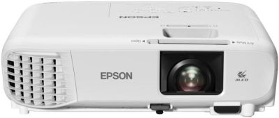 Проєктор Epson EB-W49 WXGA, 3800 lm, 1.3-1.56