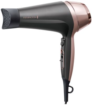 Фен Remington Curl&amp;Straight Confidence, 2200Вт, 3 режими, дифузор,гребінець,іоніз-я, хол. обдув, чор