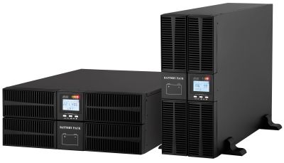Джерело безперебійного живлення 2E SD6000RT, 6kVA/6kW, RT4U, LCD, USB, Terminal in&amp;out