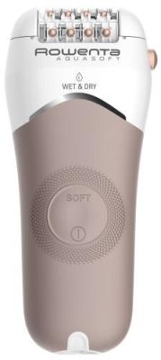 Епілятор Rowenta Aquasoft Wet&amp;Dry пінцетний, акумуляторний , пінцет.-24, волог.+сух., насадок-4, пуд