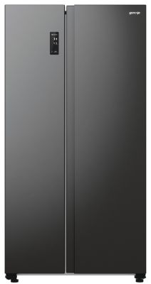Холодильник SBS Gorenje, 179х67х92см, 2 двері, 356(191)л, А++, NF+, Інв., Зона св-ті, Зовн. Диспл, ч
