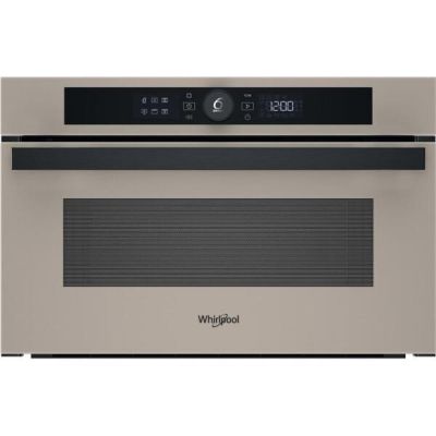 Мікрохвильова піч Whirlpool вбудована, 31л, електронне упр., 1000Вт, гриль, дисплей, бежевий