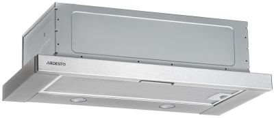 Витяжка ARDESTO телескопічна HT-F900MINX, 60см, 700м3ч, метал, 2х1Вт LED, кнопкове, нерж