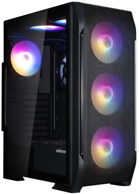 Корпус Zalman N7 Plus V2 без БЖ, 1xUSB3.0, 2xUSB2.0, 6x120мм RGB Rainbow,  1x120мм, VGA 340мм, LCS r
