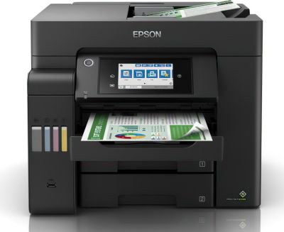 БФП ink color A4 Epson EcoTank L6550 32_22 ppm Fax DADF Duplex USB Ethernet Wi-Fi 4 inks Pigment