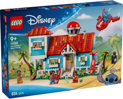 Конструктор LEGO Disney Classic Пляжний будинок Ліло і Стіч