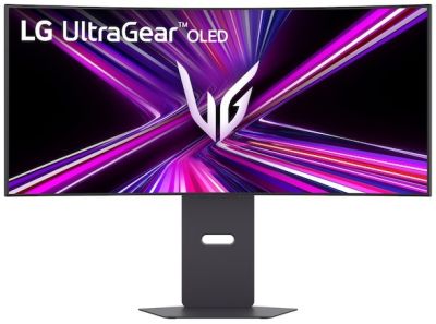 Монітор LG 34" 34GX900A-B 2xHDMI, DP, USB-C, MM, OLED, 3440x1440, 240hz, 0.03ms, DCI-P3 98.5%, CURVE