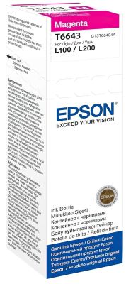 Контейнер з чорнилом Epson T6643 EcoTank L110/L120/L121/L1300/L1455/L210/L300/L3050/L3060/L3070/L355