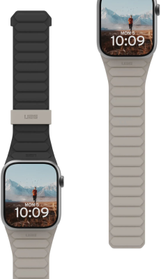 Ремінець UAG для Apple Watch Ultra 2/Ultra-49-45-44mm, Pathfinder, Black/Titanium
