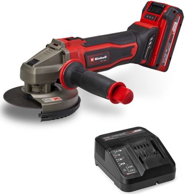 Шліфмашина кутова акумуляторна Einhell TE-AG 18/125-2 Li PXC 18В 1х4А·год 125мм 8500об/хв ЗП 2.32кг