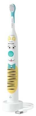 Щітка зубна електр. Philips, Philips Sonicare For Kids, для дітей, насадок-1, 2 комплекти наклейок,