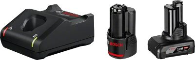 Набір акумулятора та зарядного пристрою Bosch Professional GBA 1х18В 2А·год 1х18В 4А·год ЗП GAL 12V-