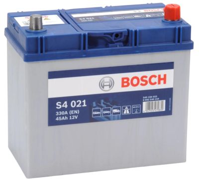 Акумулятор Bosch S4 12В 45А·год 330А R+ товстий конус (EN Euro) (0 092 S40 210)
