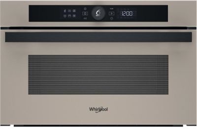 Мікрохвильова піч Whirlpool вбудована, 31л, електронне упр., 1000Вт, гриль, дисплей, бежевий