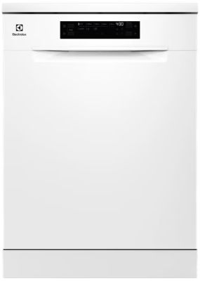 Посудомийна машина Electrolux, 14компл., D, 60см, дисплей, інвертор, 3й кошик, білий