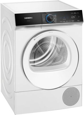 Сушильна машина Siemens тепловий насос, 8кг, A++, 60см, дисплей, білий