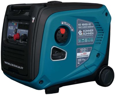 Генератор постійного струму газобензиновий Konner&amp;Sohnen KS 48VGS-DC 3.3кВт 50-55В 60А електростарте