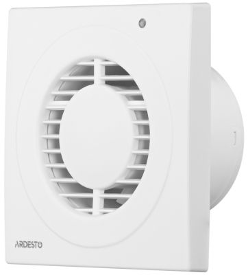 Витяжний вентилятор ARDESTO BFO-120W 20 Вт, 150 м3/г, 2300 об./хв., 35 дБ, білий