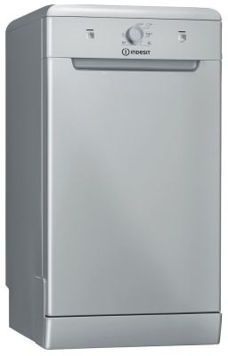 Посудомийна машина Indesit, 10компл., F, 45см, сріблястий