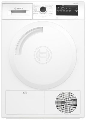 Сушильна машина Bosch тепловий насос, 8кг, A++, 60см, дисплей, білий