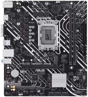 Материнcька плата ASUS PRIME H610M-K ARGB s1700 H610 2xDDR5 M.2 HDMI D-Sub mATX ARGB