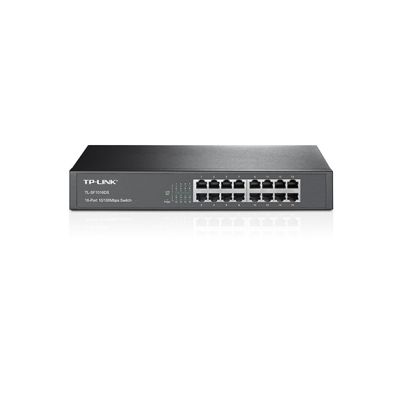 Комутатор TP-LINK TL-SF1016DS 16xFE, Некерований