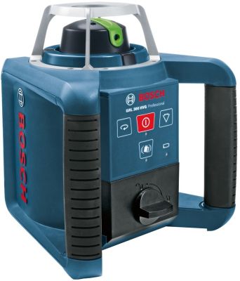 Нівелір лазерний ротаційний Bosch Professional GRL 300 HVG до 300м ±0.1мм/м зелений промінь 150/300/