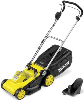 Газонокосарка акумуляторна Karcher LMO 3-18 Battery 18В 34см 25-60мм без АКБ та ЗП