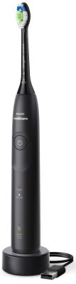 Щітка зубна електр. Philips, Sonicare 5500 Series, 62т. колив/хв, насадок-1, чорний