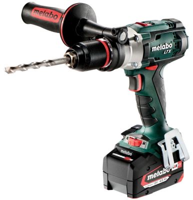 Шурупокрут-дриль ударний акумуляторний Metabo SB 18 LTX Impuls Li-Power 18В акб 2х4А·год 55·110Нм 0-
