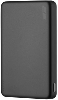 Акумулятор портативний літій-іонний Power Bank 2E Slim Wireless QI 10000мА·год, 20Вт, PD, сірий