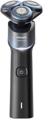 Бритва електр. Philips роторна Series 5000X, 4.5Вт,  бритв.головок-3, Li-Ion, сух.+волог., чорно-син