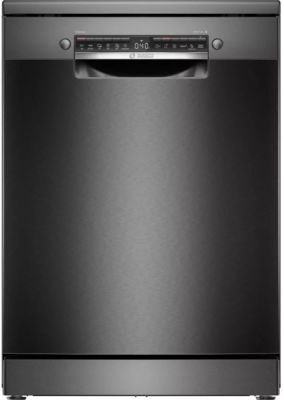 Посудомийна машина Bosch, 12компл., D, 60см, дисплей, чорний