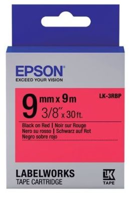 Картридж зі стрічкою Epson LK3RBP принтерів LW-300/LW-400/LW-400VP/LW-600P/LW-700/LW-Z710/LW-900P/LW
