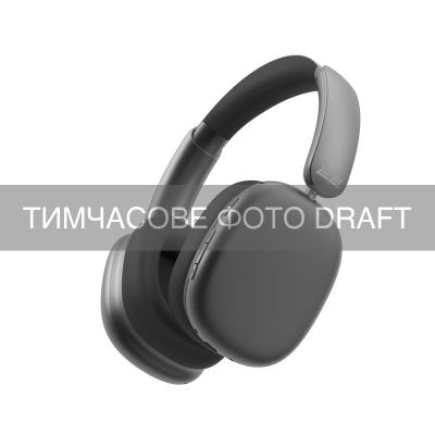 2E Навушники Over-ear SVOЇ Plus, BT 5.4, IPX4, SBC, AAC, ANC, Mic, Чорний