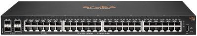 Комутатор HPE Aruba 6100, 48xGE, 4xGE SFP ports, PoE Class 4 370W, LT Warranty