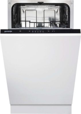 Посудомийна машина Gorenje вбудовувана, 9компл., E, 45см, білий