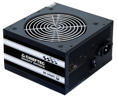 Блок живлення CHIEFTEC Smart  (550W), >85%, 120мм, 1xMB 24pin(20+4), 1xCPU 8pin(4+4), 2xMolex, 4xSAT